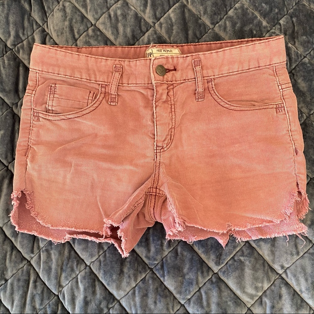 Free People Corduroy Shorts
